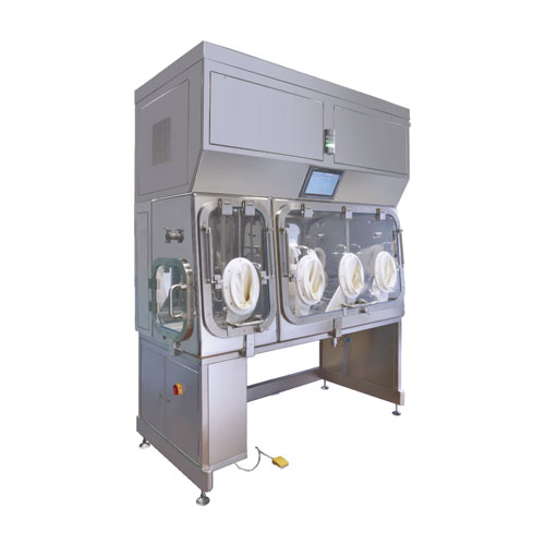 Weighing and dispensing isolation