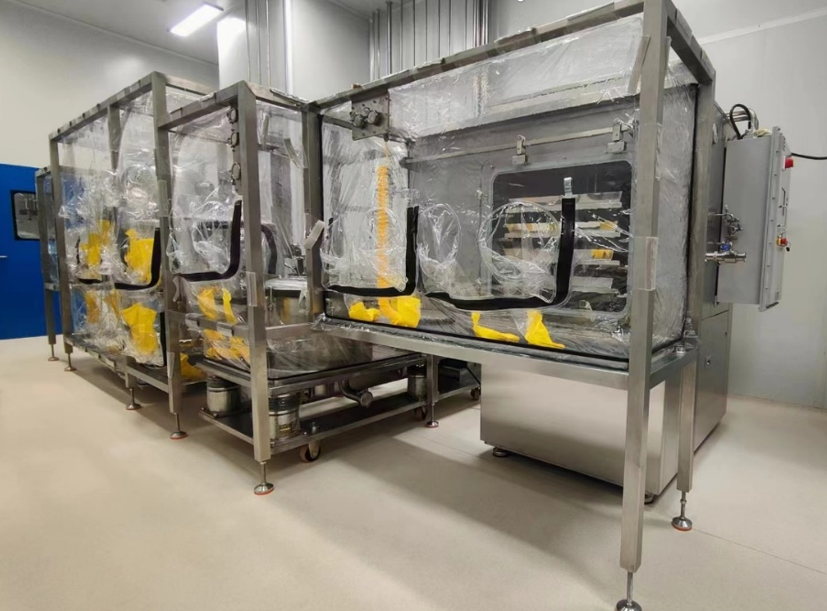 Centrifugation drying jet mill  isolator